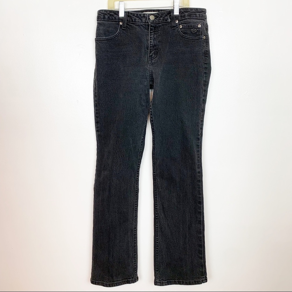 Harley-Davidson Black Bootcut Jeans